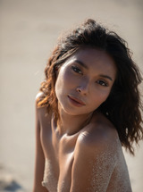 Rosah Teases Bikini Straps Seductively On A Sun-kissed Beach photo 20