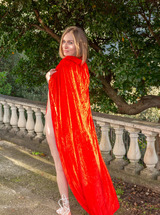 Lia Pink Spectacularly Sexy Red Riding Hood Pussy Lips Delight Viewers photo 13