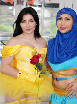 Freya von Doom and Natalie Brooks swap pussies in dangerous brand compilation photo 07