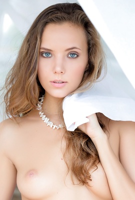 Russian photomodel Katya Clover takes off lingerie