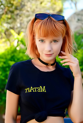 Marta Gromova Perfect Companion For Naked Alfresco Fun