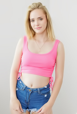 Athena Fleurs Way Down To Her Fine Ass And Bare Pussy