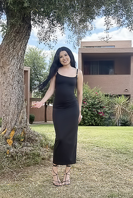 Lusty Camila Sex Toying In A Car