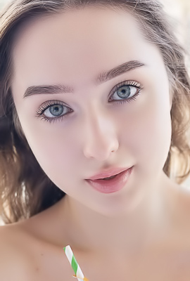Bozhenas Curves Beg for Attention in Pajama Striptease