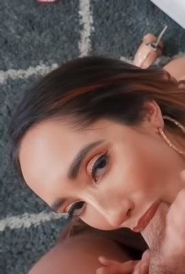 Wild Chloe Amour rides a relentless hard-on, wrestling on the bed